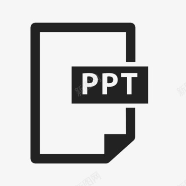 ppt文件格式页面图标图标