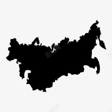 俄罗斯苏联旅游图标图标