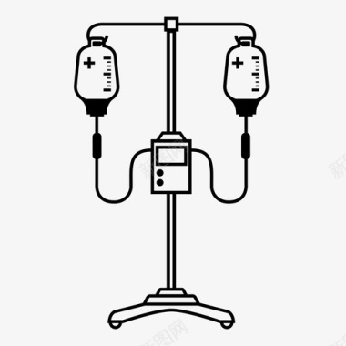 血液医疗静脉泵医药医疗图标图标
