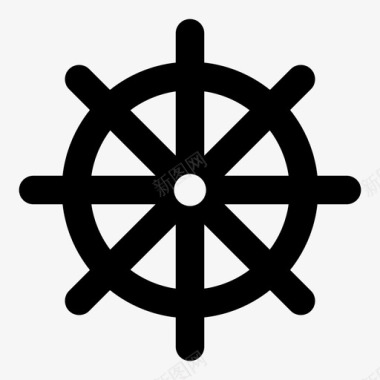 海洋标签船海洋点图标图标
