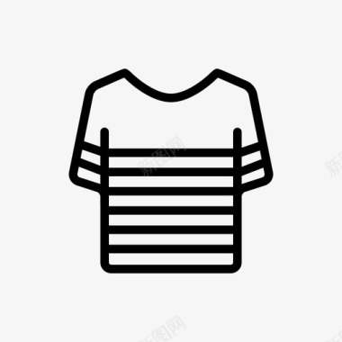 T恤bretonT恤连衣裙图标图标