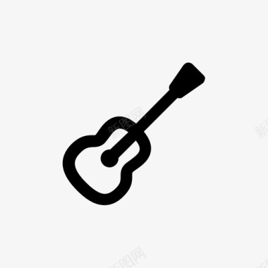 字符吉他ui元素弦乐器图标图标