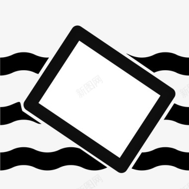 水中容器图标图标