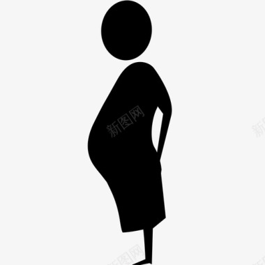 孕妇父母养育子女图标图标