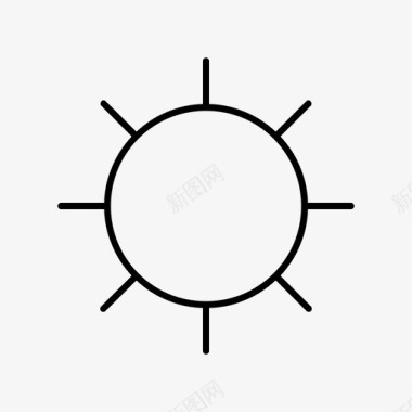光亮折射阳光明亮光亮图标图标