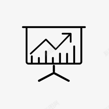 分析图表模板下载演示报告投影屏幕图标图标
