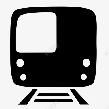 公交地铁标识捷运地铁公共交通图标图标