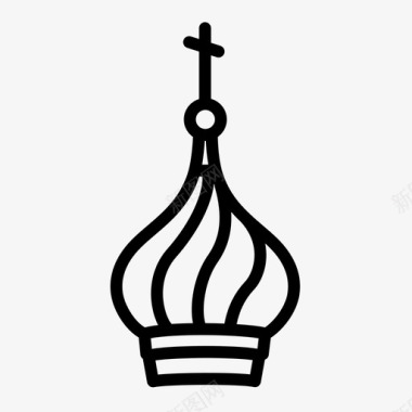 圣巴兹尔大教堂俄罗斯俄罗斯偶像图标图标