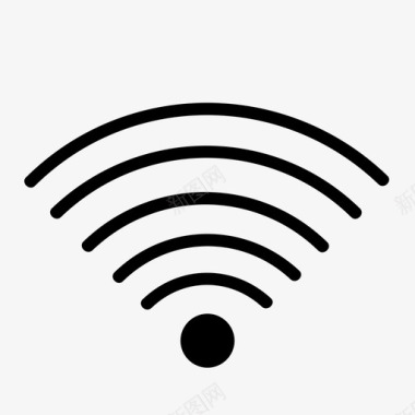 wifi无线网络wifi信号图标图标