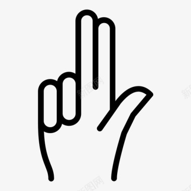 非语言交流宣誓手势宣誓手图标图标