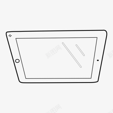 科技素材图片平板电脑科技智能设备图标图标