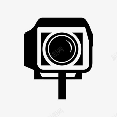 监控摄像头安全摄像头交通摄像头图标图标