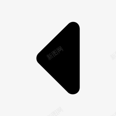 向左旋转箭头辅助线左图标图标