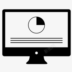 事实计算图表分析计算机图标高清图片