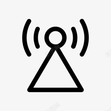 WIFI网络信号wifi电波图标图标