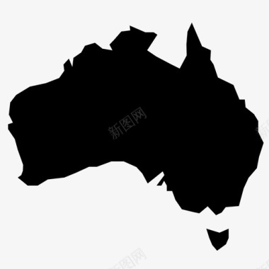 澳大利亚旅游地点图标图标