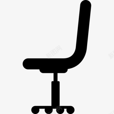 椅子办公家具摇椅图标图标