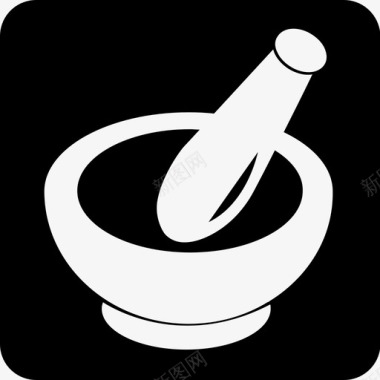 研钵研钵图标图标