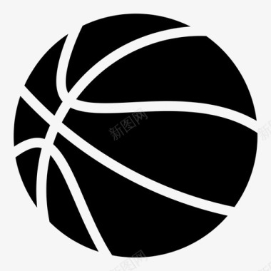 篮球icon篮球球类运动球图标图标