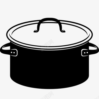 锅厨房工具厨房用品图标图标