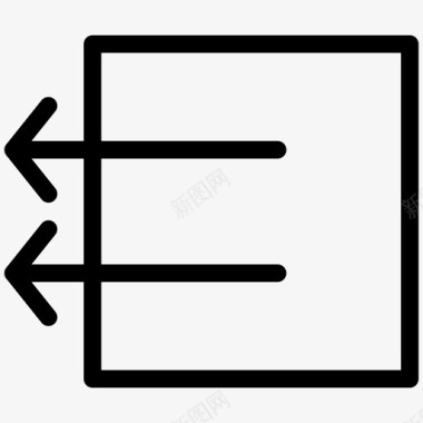外部外部箭头线条图标移动图标