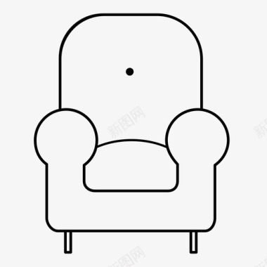 坐采购产品扶手椅坐座位图标图标