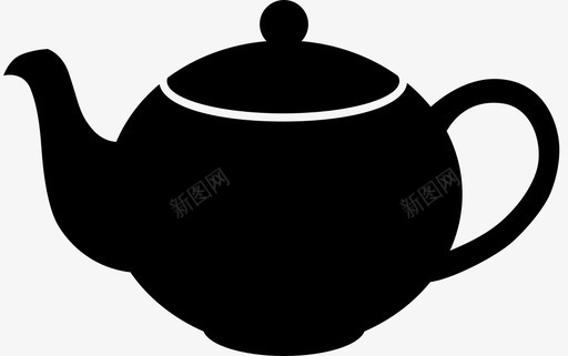 茶壶煮壶图标图标