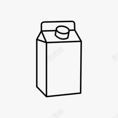 牛奶利乐利乐包装图标图标