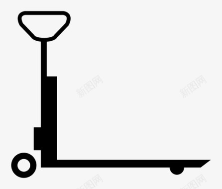 糯米制造托盘车物料搬运制造厂图标图标