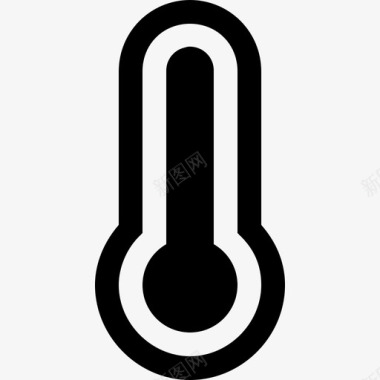 摄氏温度计恒温器温度图标图标