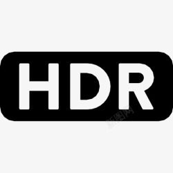 HDR照片照片hdr标签图标高清图片