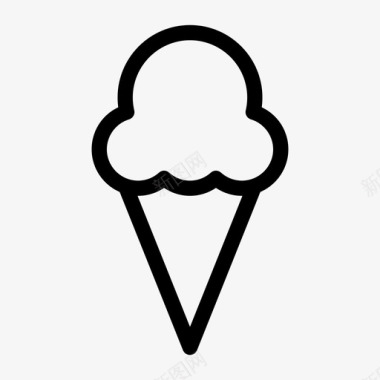 雪糕筒冰淇淋筒猪出局图标图标