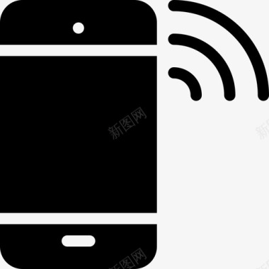 手机抖音软件手机wifi形状信号图标图标