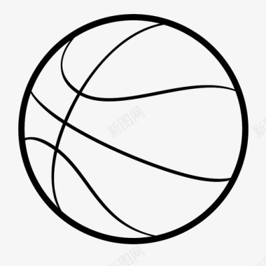 篮球标志篮球运动nba图标图标