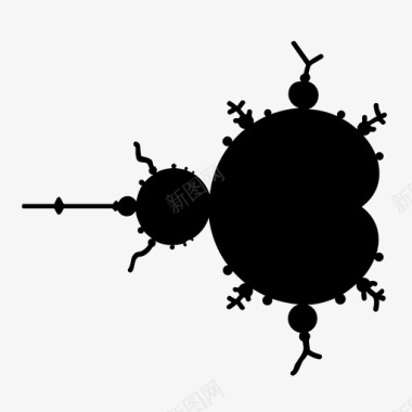 迭代mandelbrot分形形状编程图标图标