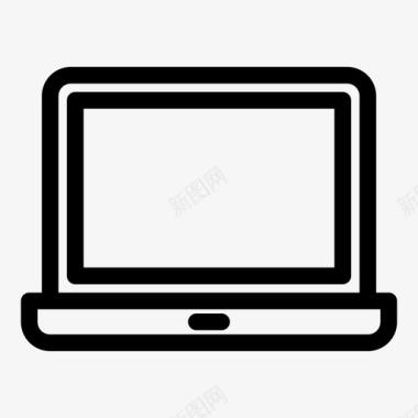 笔记本电脑苹果电脑mac电脑图标图标