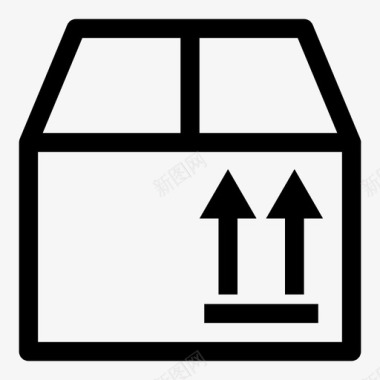 箱子箱子包裹文件图标图标