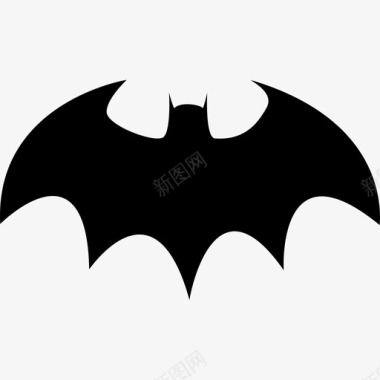 随机图标蝙蝠有锋利的翅膀轮廓动物随机图标图标