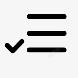 日常使用小图标检查列表待办事项小图标高清图片