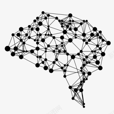 大脑网络系统网络大脑系统图标图标