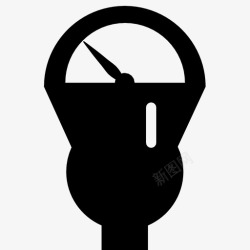 汽车罚款停车收费表汽车硬币图标高清图片