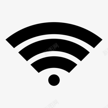 wifi已连接平面用户界面图标图标