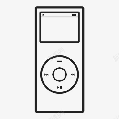 度量器ipodmp3mp3播放器图标图标