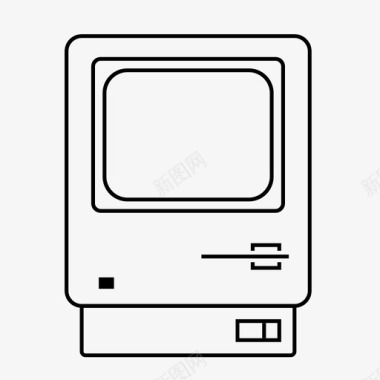 Macintoshmacintosh 128k苹果电脑苹果公司图标图标