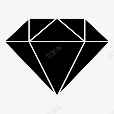 钻石碎片红宝石图标图标
