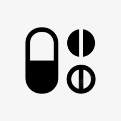 抗生素治疗药片处方药房图标高清图片