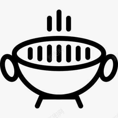 烹饪烧烤煮沸厨师图标图标