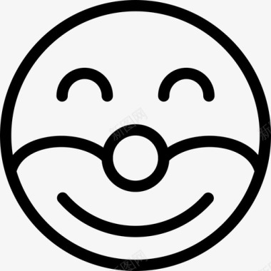 快乐快乐表情脸图标图标