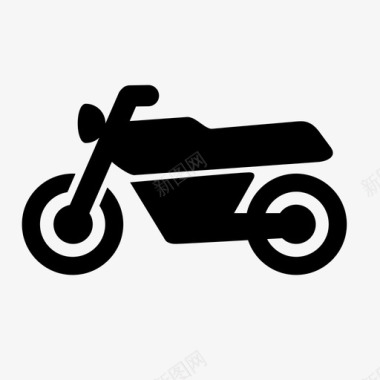 摩托车汽车摩托车手图标图标