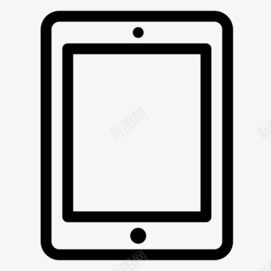 平板电脑科技ipad图标图标